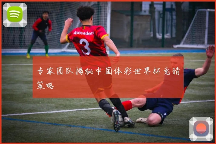 专家团队揭秘中国体彩世界杯竞猜策略